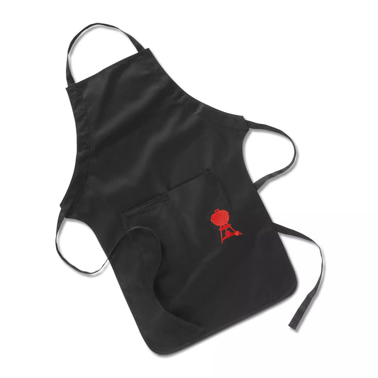 Grillschürze Baumwolle Schwarz